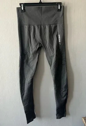 Gymshark Dark Grey Energy Seamless Leggings Size Medium thumbnail 1