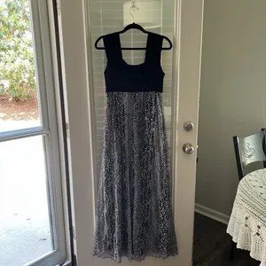 Rabbit Rabbit Rabbit Maxi Dress‎ Large Lace Overlay Black thumbnail 3