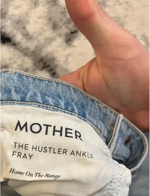 MOTHER Denim The Hustler Ankle Fray Jeans thumbnail 4