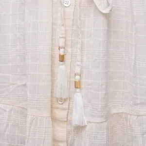 L*Space. Nepali Button‎ Down Cotton Maxi Dress. thumbnail 7