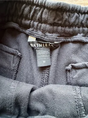 Athleta Black Women's Drawstring Shorts thumbnail 3