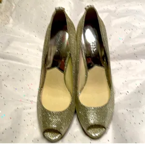 Michael Kors Peep Toe Platform Heels thumbnail 11