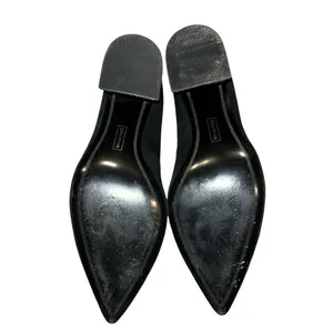 STEVEN by Steve Madden Black Suede Heels thumbnail 4