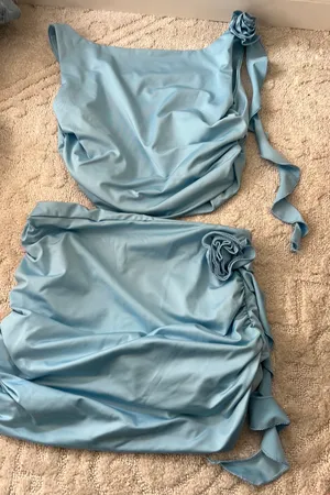 Blue Skirt Set Size M thumbnail 2