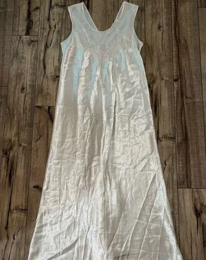 gold Victoria’s secret slip dress thumbnail 1