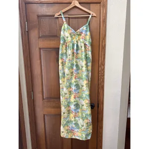 ABERCROMBIE & FITCH Sweetheart Babydoll Maxi Dress Size Medium thumbnail 5