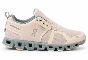 On Cloud Cloudflyer Waterproof Women 8 Rose Pink Grey Running Shoes thumbnail 1