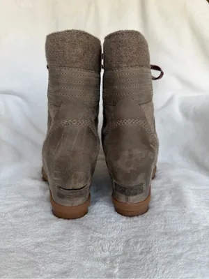 Sorel Women's Lexi Wedge Boots Khaki 7.5 thumbnail 4