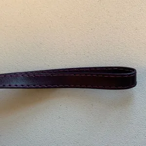 Purple Faux Leather Replacement Wristlet Wrist Bag Strap thumbnail 3