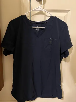 Navy blue jogger scrub set Size M thumbnail 1