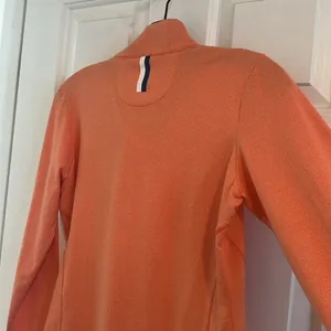Rhoback Long Sleeve Quarter-Zip Pullover in‎ Coral thumbnail 7