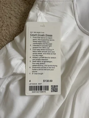 Lululemon Court Crush Tennis Dress thumbnail 5