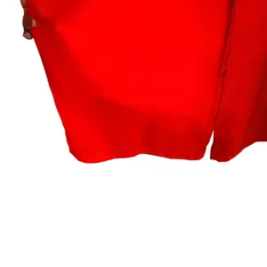 Tronjori‎ Red Wide Leg Pleated High Waisted Trousers Pants Small Womens Flowy thumbnail 6