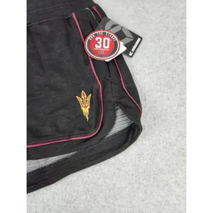 Women's XL‎ Colosseum Black Arizona State University Lounge Jogger Shorts ASU thumbnail 2