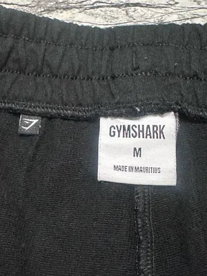 Gymshark Black Athletic Joggers pants M thumbnail 2