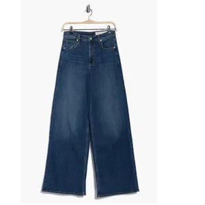 Rag & Bone Serena Dark Wash Bogart High Waist Wide Leg Jeans NWT Size 28 thumbnail 3