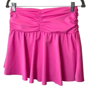 Year of Ours‎ Court Skort Hot Pink Ruched Athletic Tennis Pickleball Golf M thumbnail 6