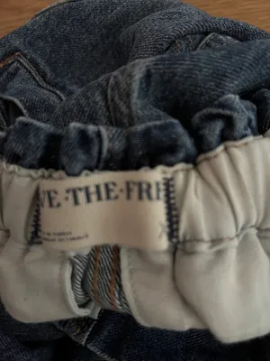 Free People We The Free Hazel Dropwaist Cargo Pull On Jeans RUNS LARGE thumbnail 3