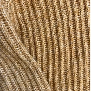 Aerie Brown Ribbed Knit Hoodie Sweater Oversized Soft Cozy Pullover Size M thumbnail 5