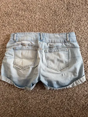 Wax Jean Denim Shorts thumbnail 4