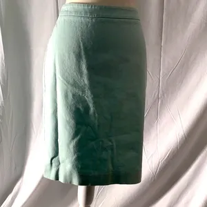 Jordan Almond Mint Green Twill Pencil Skirt. Worn Once, Like New thumbnail 5
