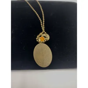 Pumpkin Necklace Halloween‎ Charm Pendant Gold Tone Chain Costume Jewelry thumbnail 3
