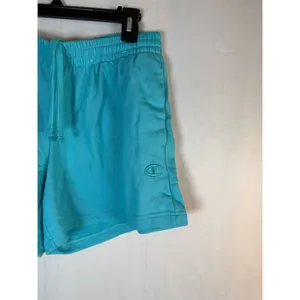 Champion Sweat Shorts Womens Size S Aqua Blue Drawstring Pockets thumbnail 9