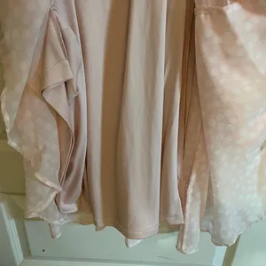 Calvin Klein Light Pink Polka Dot Chiffon Flowy Halter Dress Sz 14 NWT thumbnail 10