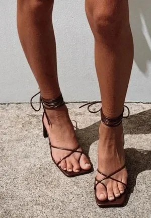 Princess Polly The Callie heels tan thumbnail 1