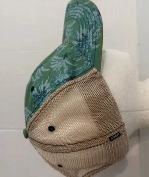 Legacy Cabana Green Palm-Print Cap thumbnail 3