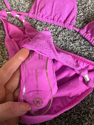 VIX Paula Halter Bikini SET, Size Small, $212 Pink thumbnail 8