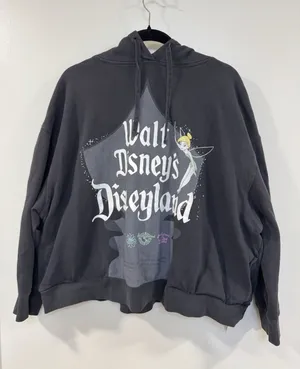 Disneys Disneyland Tinker Bell Hoodie 1X XL Oversized Cozy Disneycore Sweatshirt thumbnail 1