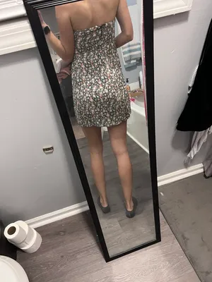 Strapless Short Dress Multiple thumbnail 3