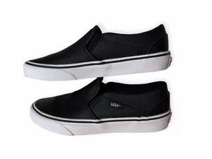 Vans Asher Slip-On Sneaker Women’s Size 7 Black thumbnail 7