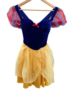 Dolls Kill Trickz N Treatz Fairest Princess Costume XS Snow White Cosplay New thumbnail 1
