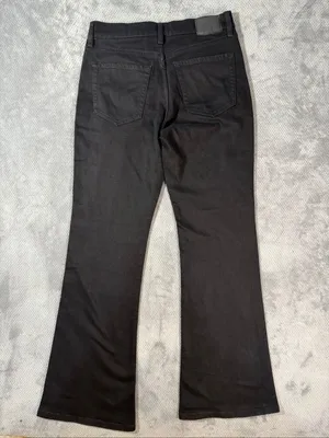 Aeropostale Size 6 Black High Rise Flare Stretch Jeans Non Ripped NEW Comfort thumbnail 7