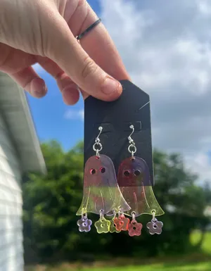 Handmade Earrings Dangle thumbnail 2