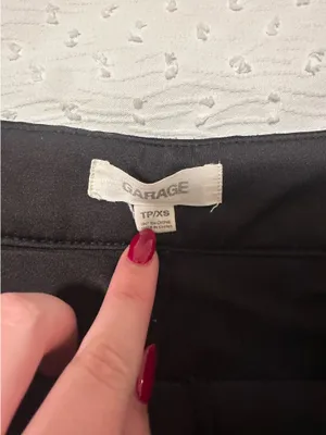 Garage Black Mini Skirt thumbnail 2