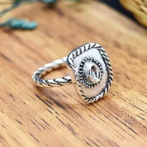 Cowboy Hat Ring Silver thumbnail 1