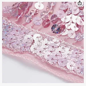 Tie Fringe Skirt Pink thumbnail 2