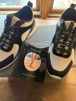 New Vionic Olessa Women's SZ 6 Black Sneakers Walking Shoes Comfort Orthopedic thumbnail 2