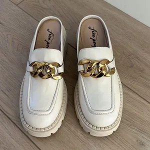 Free People Lyra Link Mules Size 8 thumbnail 1