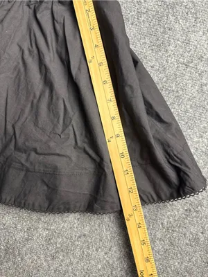 Nia Amanda Skort Woman’s Small Y2K NWT Black A-Line Mini Casual Summer Skirt thumbnail 3