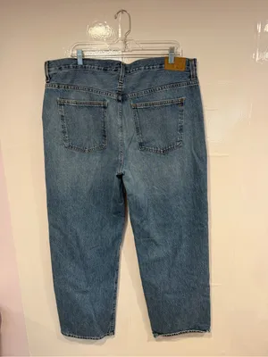 Madewell Low Slung Straight button‎ fly jeans thumbnail 4