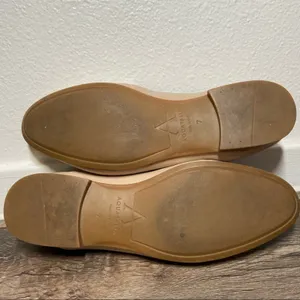 Aquatalia Emmaline Loafers Nappa Leather Water-Resistant Slip-On Nude 7 thumbnail 6