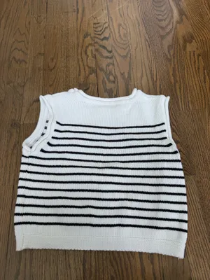 sweater tank top White Size M thumbnail 4