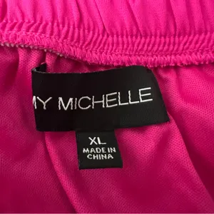 My Michelle Pink Strapless Maxi Dress Chevron Boho Spring Euro Summer Festival thumbnail 6