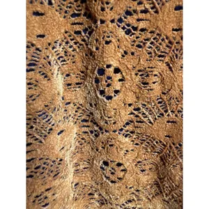 Maeve Anthropologie Lace Ruffle Hem Shift Dress 10 Boho dainty floral retro whim thumbnail 3