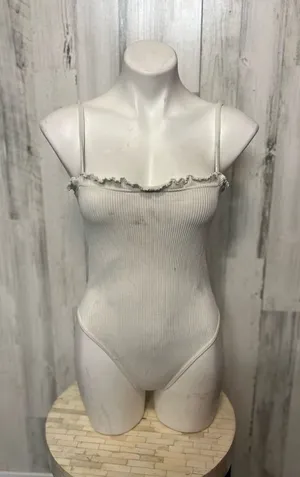 Zara white bodysuit thumbnail 1