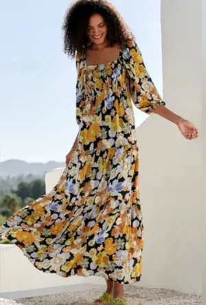 L*Space Dakota floral maxi Dress size Small thumbnail 1